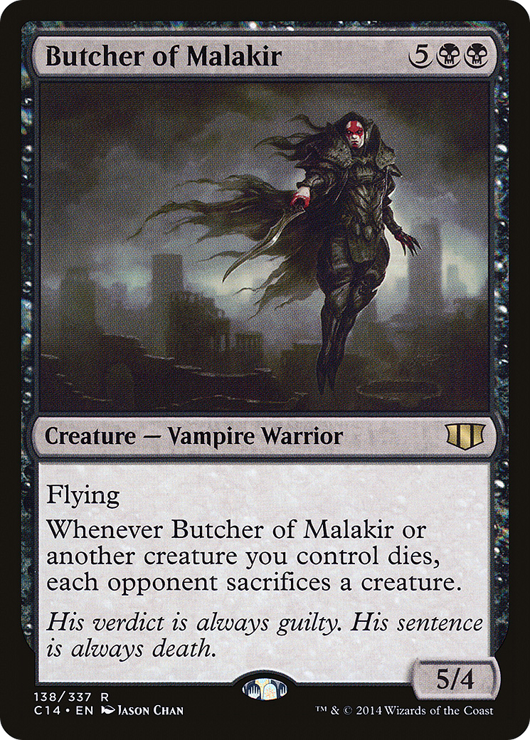 Butcher of Malakir (C14-138) - Commander 2014 - Premium MTG Single from Wizards of the Coast - Just $0.10! Shop now at Game Crave Tournament Store