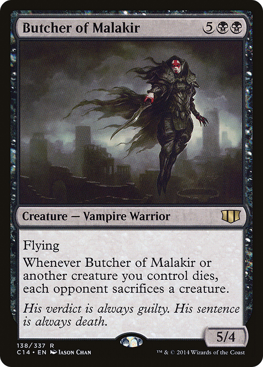 Butcher of Malakir (C14-138) - Commander 2014 - Premium MTG Single from Wizards of the Coast - Just $0.10! Shop now at Game Crave Tournament Store