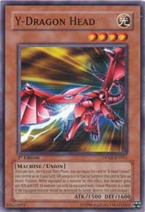 Y-Dragon Head (DPKB-EN011) - Duelist Pack: Kaiba Unlimited - Premium Yugioh Single from Konami - Just $0.26! Shop now at Game Crave Tournament Store