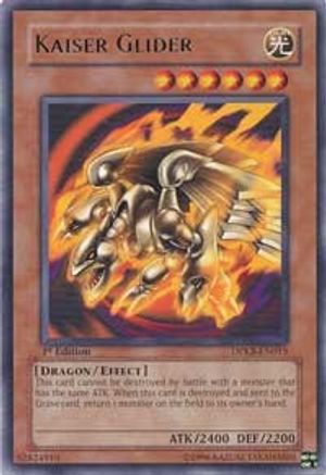 Kaiser Glider (DPKB-EN015) - Duelist Pack: Kaiba 1st Edition - Premium Yugioh Single from Konami - Just $0.25! Shop now at Game Crave Tournament Store