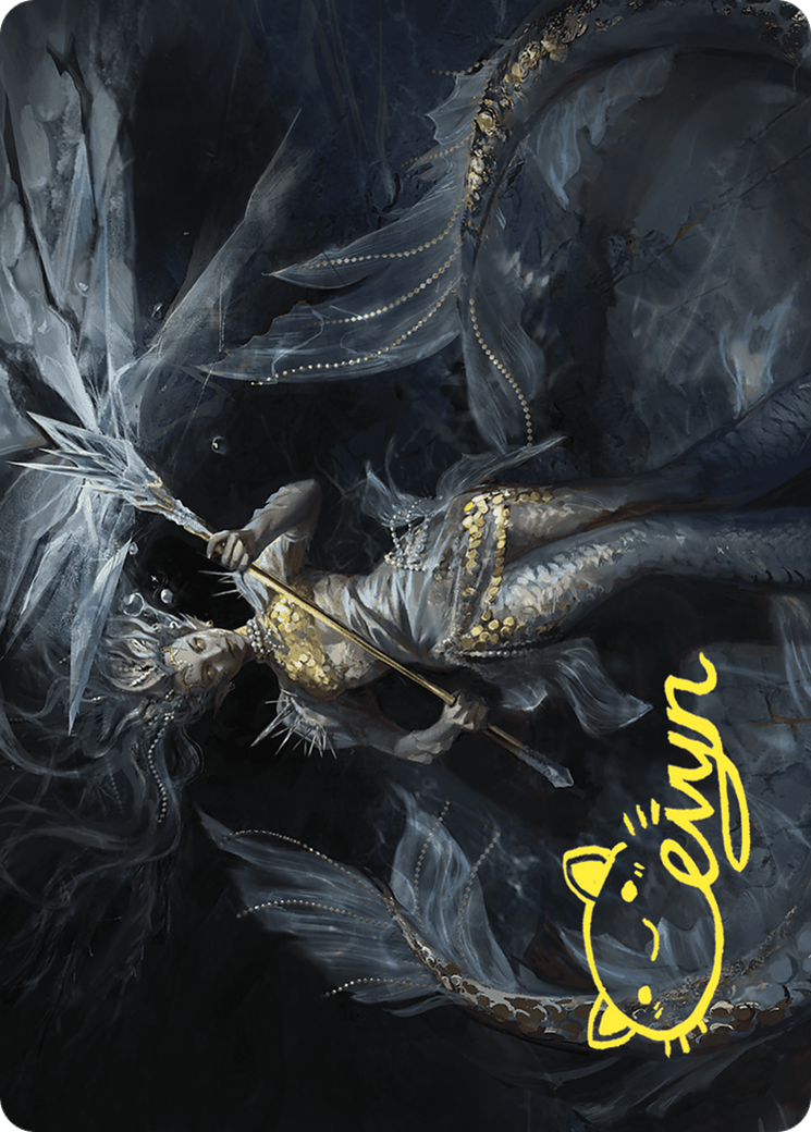 Sharae of Numbing Depths // Sharae of Numbing Depths (AWOE-032) - Wilds of Eldraine Art Series (Borderless) Foil - Premium MTG Single from Wizards of the Coast - Just $0! Shop now at Game Crave Tournament Store