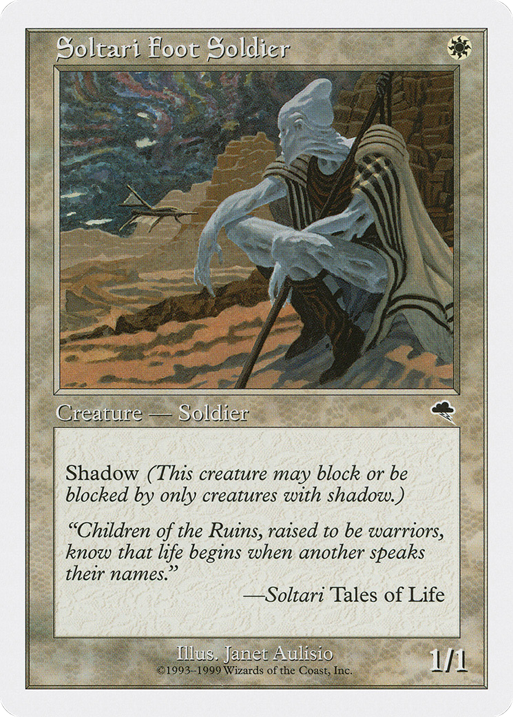 Soltari Foot Soldier (BRB-074) - Battle Royale Box Set - Premium MTG Single from Wizards of the Coast - Just $0.22! Shop now at Game Crave Tournament Store