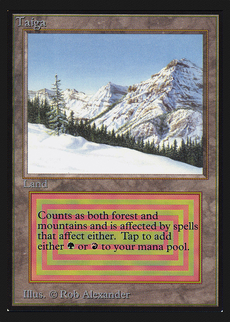 Taiga (CEI-283) - Intl. Collectors' Edition - Premium MTG Single from Wizards of the Coast - Just $48! Shop now at Game Crave Tournament Store