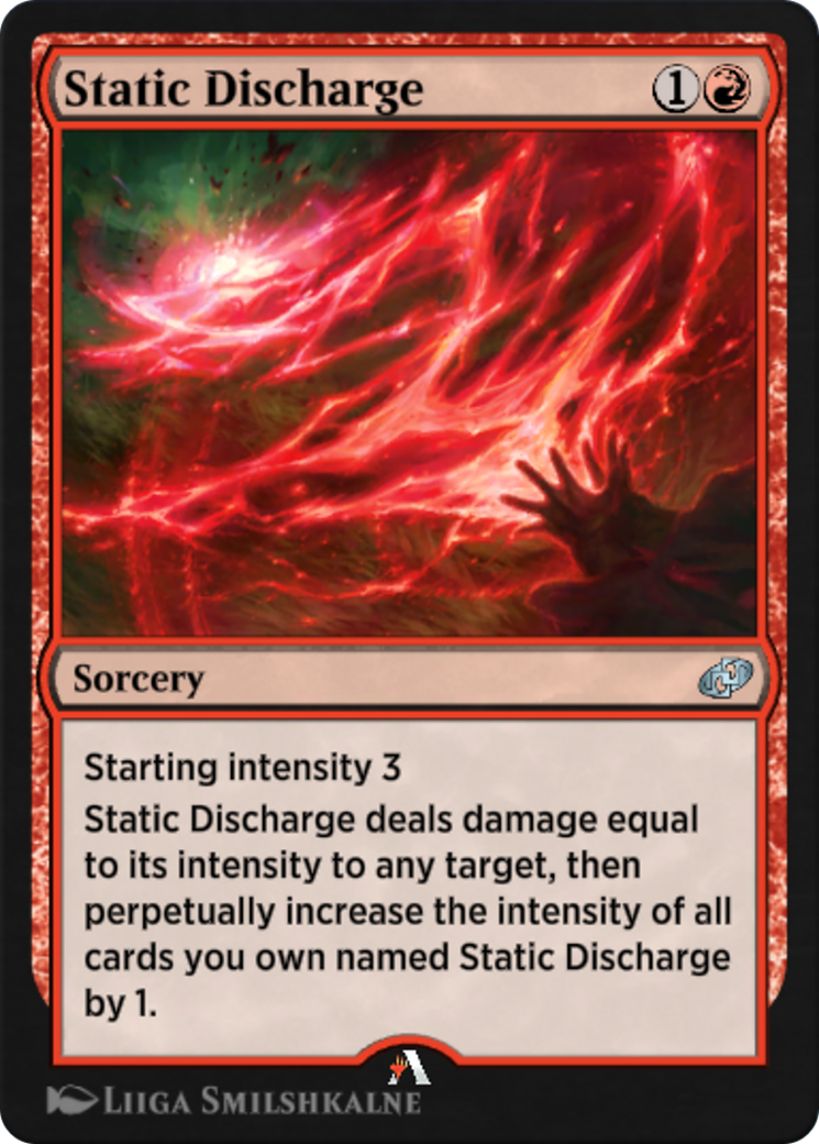 Static Discharge (J21-025) - Jumpstart: Historic Horizons - Premium MTG Single from Wizards of the Coast - Just $0! Shop now at Game Crave Tournament Store