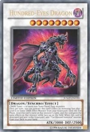 Hundred-Eyes Dragon (JUMP-EN039) - Shonen Jump Magazine Promos Limited - Premium Yugioh Single from Konami - Just $1.86! Shop now at Game Crave Tournament Store