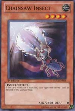 Chainsaw Insect (5DS3-EN008) - Starter Deck: Duelist Toolbox 1st Edition - Premium Yugioh Single from Konami - Just $0.25! Shop now at Game Crave Tournament Store
