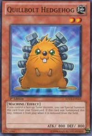 Quillbolt Hedgehog (5DS3-EN012) - Starter Deck: Duelist Toolbox 1st Edition - Premium Yugioh Single from Konami - Just $0.25! Shop now at Game Crave Tournament Store