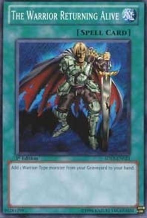 The Warrior Returning Alive (5DS3-EN023) - Starter Deck: Duelist Toolbox 1st Edition - Premium Yugioh Single from Konami - Just $0.25! Shop now at Game Crave Tournament Store