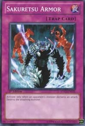 Sakuretsu Armor (5DS3-EN035) - Starter Deck: Duelist Toolbox 1st Edition - Premium Yugioh Single from Konami - Just $0.39! Shop now at Game Crave Tournament Store