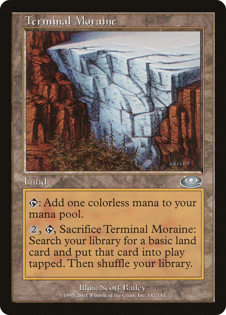 Terminal Moraine (PLS-142) - Planeshift - Premium MTG Single from Wizards of the Coast - Just $0.30! Shop now at Game Crave Tournament Store