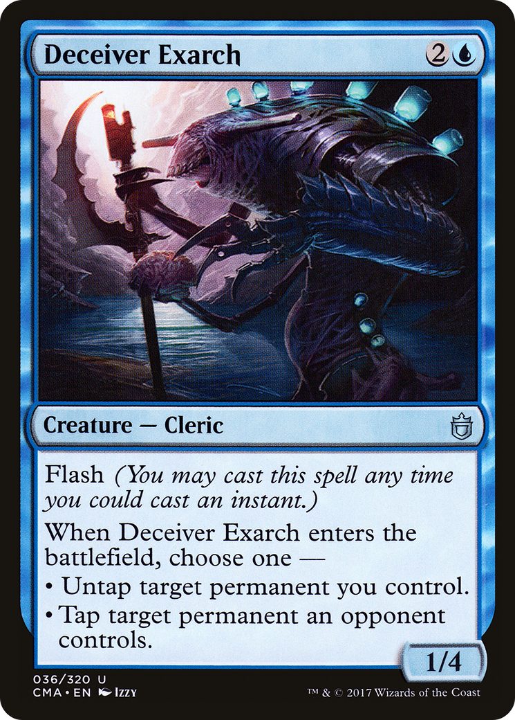 Deceiver Exarch (CMA-036) - Commander Anthology - Premium MTG Single from Wizards of the Coast - Just $0.63! Shop now at Game Crave Tournament Store