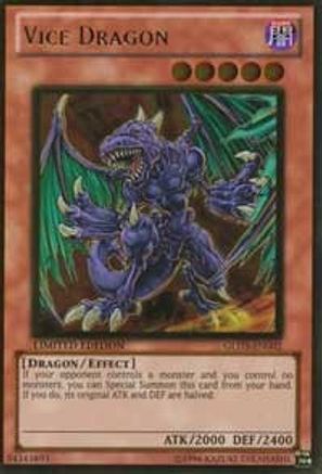 Vice Dragon (GLD3-EN002) - Gold Series 3 Limited - Premium Yugioh Single from Konami - Just $0.59! Shop now at Game Crave Tournament Store