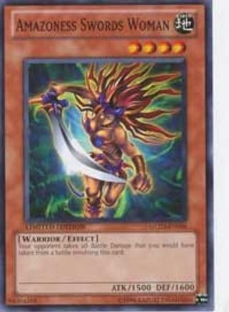 Amazoness Swords Woman (GLD3-EN006) - Gold Series 3 Limited - Premium Yugioh Single from Konami - Just $0.35! Shop now at Game Crave Tournament Store