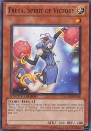 Freya, Spirit of Victory (GLD3-EN010) - Gold Series 3 Limited - Premium Yugioh Single from Konami - Just $0.30! Shop now at Game Crave Tournament Store