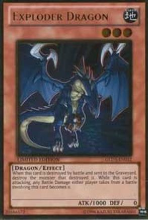 Exploder Dragon (GLD3-EN012) - Gold Series 3 Limited - Premium Yugioh Single from Konami - Just $0.79! Shop now at Game Crave Tournament Store