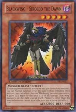 Blackwing - Sirocco the Dawn (GLD3-EN023) - Gold Series 3 Limited - Premium Yugioh Single from Konami - Just $0.45! Shop now at Game Crave Tournament Store