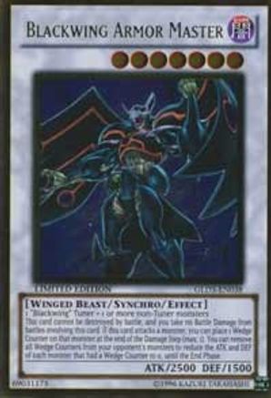 Blackwing Armor Master (GLD3-EN038) - Gold Series 3 Limited - Premium Yugioh Single from Konami - Just $5.56! Shop now at Game Crave Tournament Store