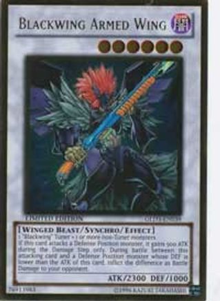 Blackwing Armed Wing (GLD3-EN039) - Gold Series 3 Limited - Premium Yugioh Single from Konami - Just $4.21! Shop now at Game Crave Tournament Store