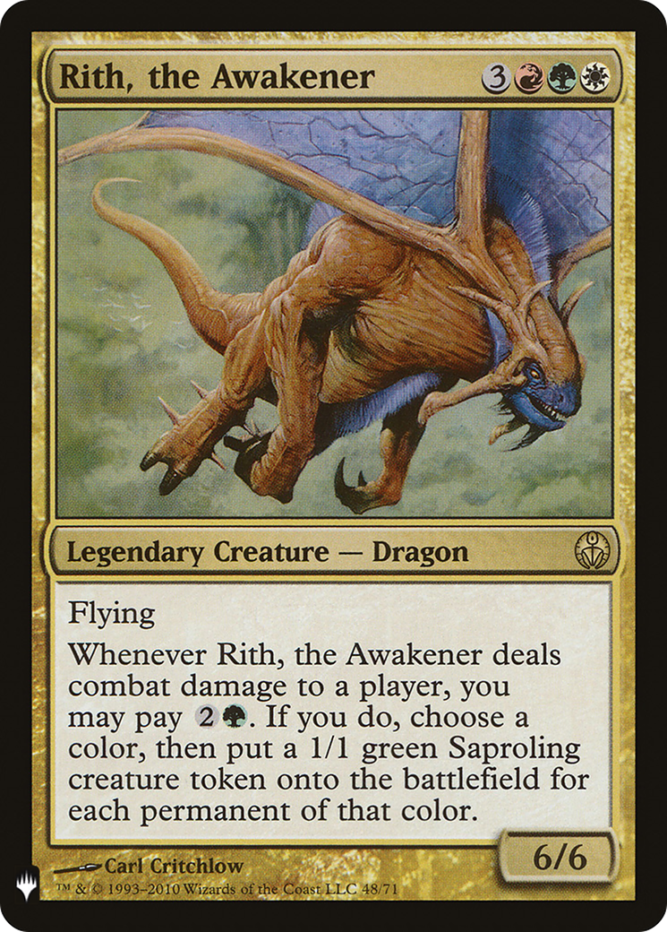 Rith, the Awakener (MB1-1476) - Mystery Booster - Premium MTG Single from Wizards of the Coast - Just $0.25! Shop now at Game Crave Tournament Store