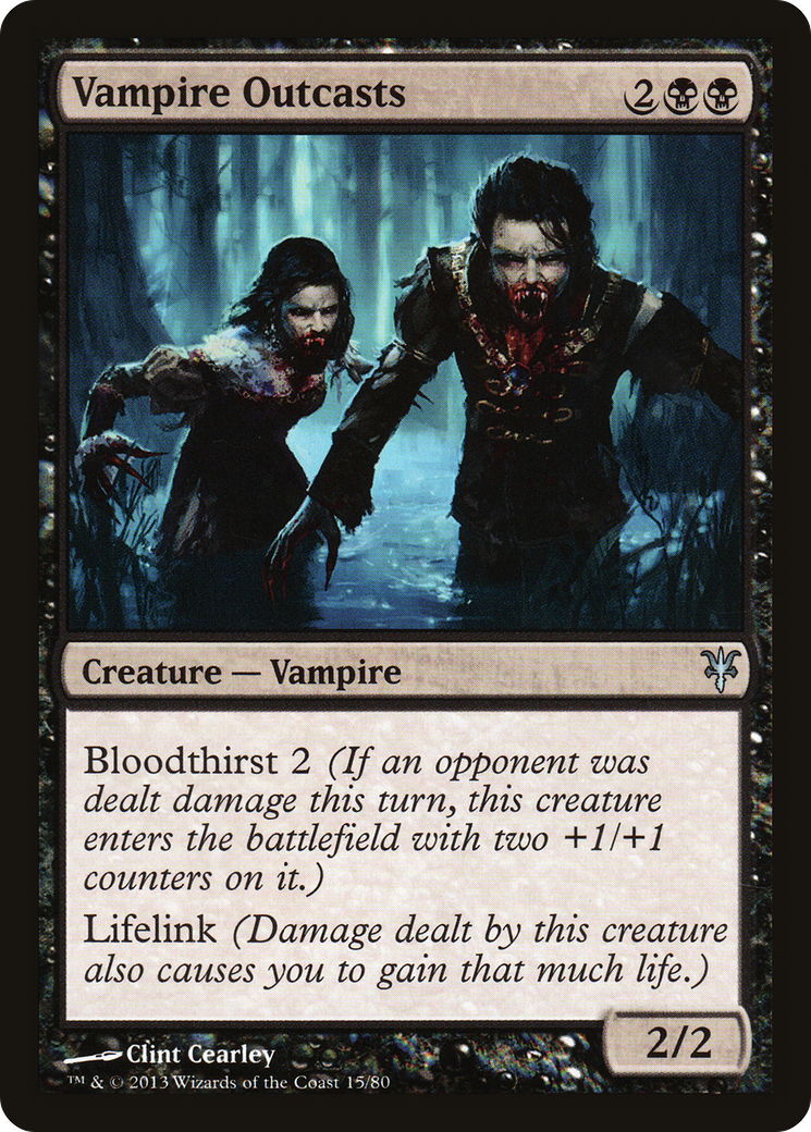 Vampire Outcasts (DDK-015) - Duel Decks: Sorin vs. Tibalt - Premium MTG Single from Wizards of the Coast - Just $0.25! Shop now at Game Crave Tournament Store