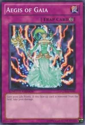 Aegis of Gaia (GLD3-EN050) - Gold Series 3 Limited - Premium Yugioh Single from Konami - Just $0.29! Shop now at Game Crave Tournament Store