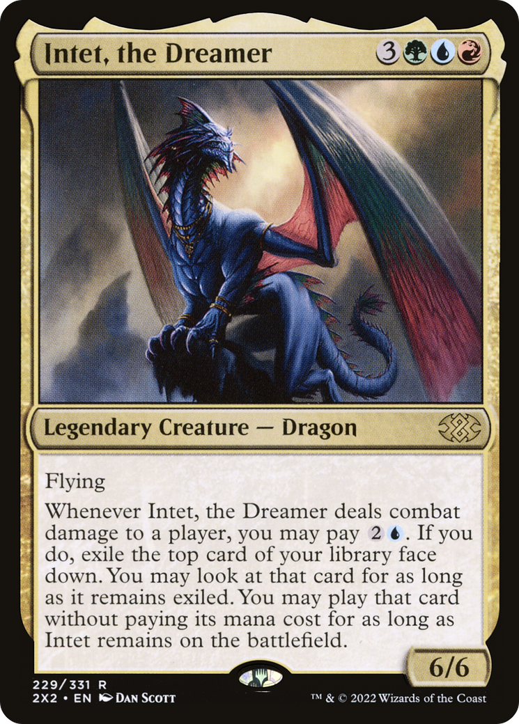 Intet, the Dreamer (2X2-229) - Double Masters 2022 - Premium MTG Single from Wizards of the Coast - Just $0.40! Shop now at Game Crave Tournament Store