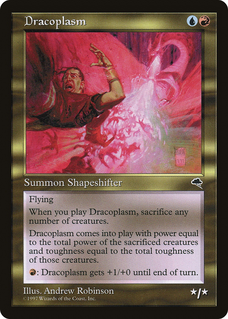 Dracoplasm (TMP-266) - Tempest - Premium MTG Single from Wizards of the Coast - Just $0.11! Shop now at Game Crave Tournament Store