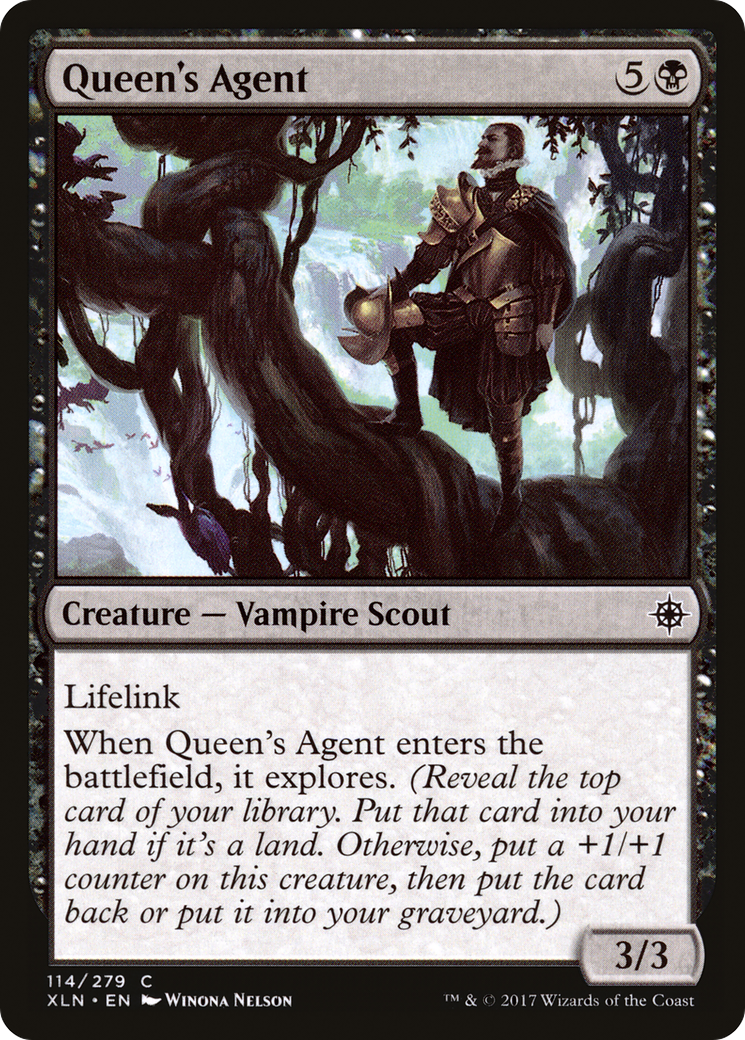 Queen's Agent (XLN-114) - Ixalan - Premium MTG Single from Wizards of the Coast - Just $0.08! Shop now at Game Crave Tournament Store