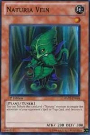 Naturia Vein (HA02-EN004) - Hidden Arsenal 2 Unlimited - Premium Yugioh Single from Konami - Just $0.26! Shop now at Game Crave Tournament Store