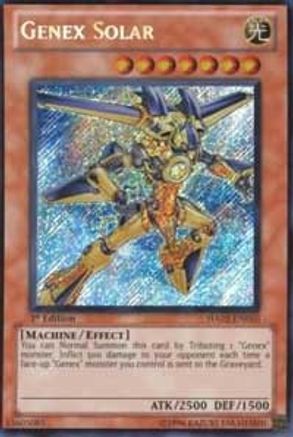 Genex Solar (HA02-EN010) - Hidden Arsenal 2 1st Edition - Premium Yugioh Single from Konami - Just $0.26! Shop now at Game Crave Tournament Store