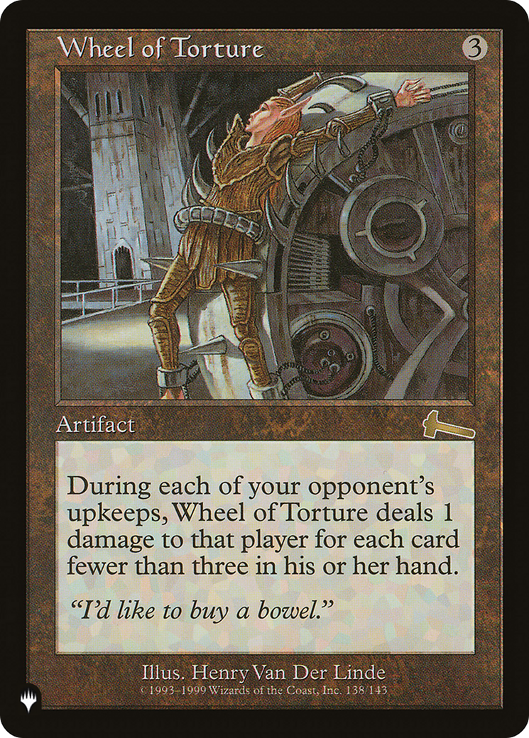 Wheel of Torture (PLIST-1163) - The List - Premium MTG Single from Wizards of the Coast - Just $0.30! Shop now at Game Crave Tournament Store