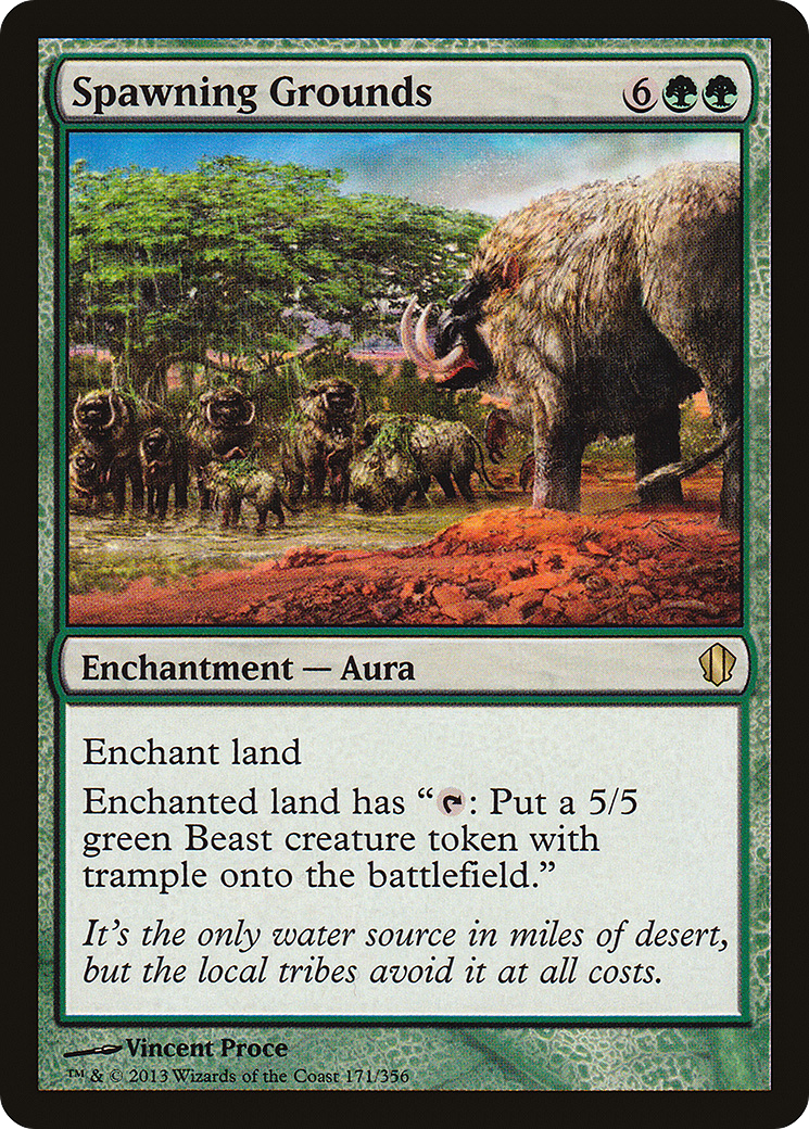 Spawning Grounds (C13-171) - Commander 2013 - Premium MTG Single from Wizards of the Coast - Just $0.08! Shop now at Game Crave Tournament Store