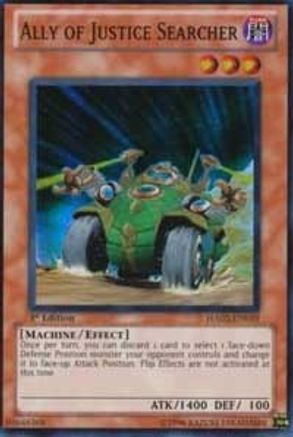 Ally of Justice Searcher (HA02-EN019) - Hidden Arsenal 2 1st Edition - Premium Yugioh Single from Konami - Just $0.25! Shop now at Game Crave Tournament Store
