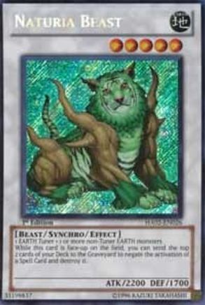 Naturia Beast (HA02-EN026) - Hidden Arsenal 2 1st Edition - Premium Yugioh Single from Konami - Just $2.97! Shop now at Game Crave Tournament Store