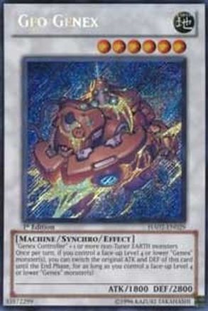 Geo Genex (HA02-EN029) - Hidden Arsenal 2 1st Edition - Premium Yugioh Single from Konami - Just $0.25! Shop now at Game Crave Tournament Store