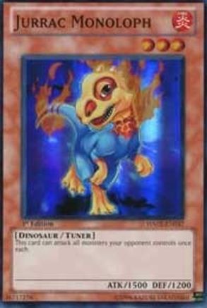 Jurrac Monoloph (HA02-EN037) - Hidden Arsenal 2 1st Edition - Premium Yugioh Single from Konami - Just $0.30! Shop now at Game Crave Tournament Store