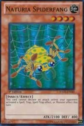Naturia Spiderfang (HA02-EN040) - Hidden Arsenal 2 Unlimited - Premium Yugioh Single from Konami - Just $0.25! Shop now at Game Crave Tournament Store