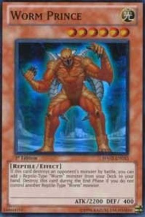 Worm Prince (HA02-EN053) - Hidden Arsenal 2 Unlimited - Premium Yugioh Single from Konami - Just $0.25! Shop now at Game Crave Tournament Store