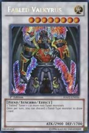 Fabled Valkyrus (HA02-EN056) - Hidden Arsenal 2 1st Edition - Premium Yugioh Single from Konami - Just $0.58! Shop now at Game Crave Tournament Store