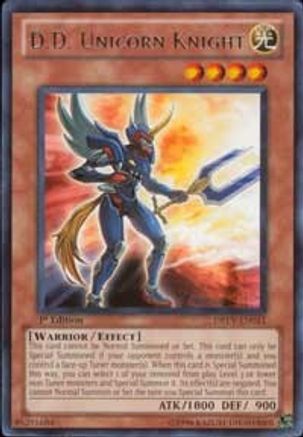 D.D. Unicorn Knight (DREV-EN011) - Duelist Revolution 1st Edition - Premium Yugioh Single from Konami - Just $0.25! Shop now at Game Crave Tournament Store