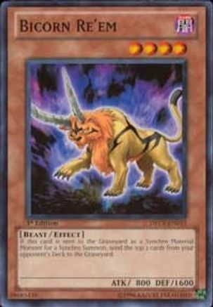 Bicorn Re'em (DREV-EN013) - Duelist Revolution Unlimited - Premium Yugioh Single from Konami - Just $0.25! Shop now at Game Crave Tournament Store