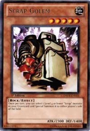 Scrap Golem (DREV-EN023) - Duelist Revolution Unlimited - Premium Yugioh Single from Konami - Just $0.25! Shop now at Game Crave Tournament Store