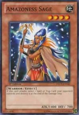 Amazoness Sage (DREV-EN030) - Duelist Revolution Unlimited - Premium Yugioh Single from Konami - Just $0.27! Shop now at Game Crave Tournament Store