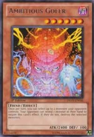 Ambitious Gofer (DREV-EN036) - Duelist Revolution Unlimited - Premium Yugioh Single from Konami - Just $0.25! Shop now at Game Crave Tournament Store