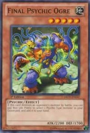 Final Psychic Ogre (DREV-EN037) - Duelist Revolution 1st Edition - Premium Yugioh Single from Konami - Just $0.25! Shop now at Game Crave Tournament Store