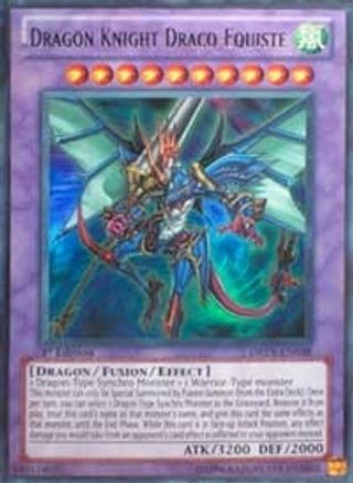 Dragon Knight Draco-Equiste (DREV-EN038) - Duelist Revolution 1st Edition - Premium Yugioh Single from Konami - Just $2.19! Shop now at Game Crave Tournament Store