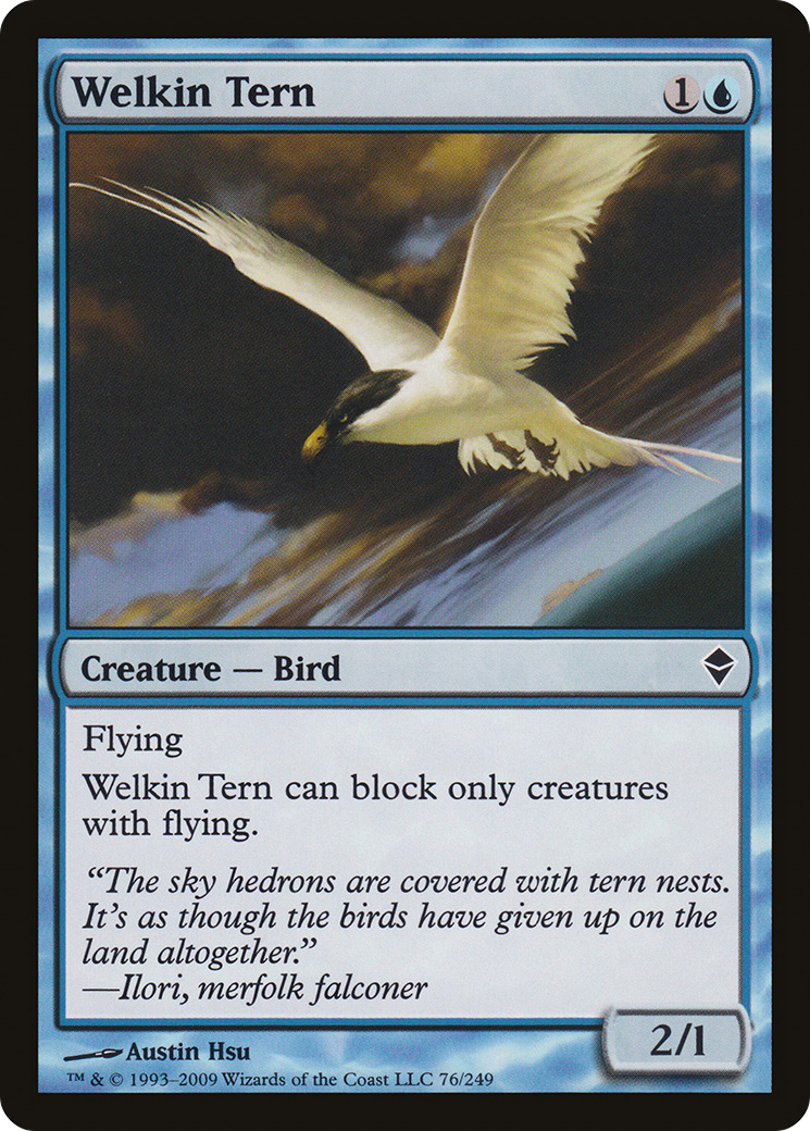 Welkin Tern (ZEN-076) - Zendikar Foil - Premium MTG Single from Wizards of the Coast - Just $0.08! Shop now at Game Crave Tournament Store