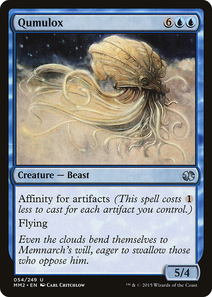 Qumulox (MM2-054) - Modern Masters 2015 Foil - Premium MTG Single from Wizards of the Coast - Just $0.08! Shop now at Game Crave Tournament Store