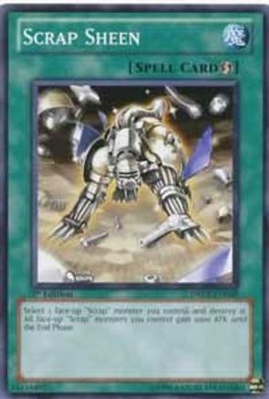 Scrap Sheen (DREV-EN049) - Duelist Revolution 1st Edition - Premium Yugioh Single from Konami - Just $0.25! Shop now at Game Crave Tournament Store