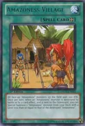 Amazoness Village (DREV-EN053) - Duelist Revolution 1st Edition - Premium Yugioh Single from Konami - Just $0.46! Shop now at Game Crave Tournament Store
